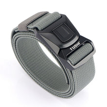 MEDYLA Elastic Tactical Belt High Strength Elastic Fiber Metal Buckle Sports Belt Adjustable Length Outdoor Sports Accessories