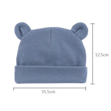 Cute Baby Hat Newborn Beanie Cotton Soft Elastic Baby Cap for Girls Boy Hats Newborn Photography Props Infant Bonnet Accessories