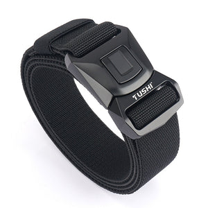 MEDYLA Elastic Tactical Belt High Strength Elastic Fiber Metal Buckle Sports Belt Adjustable Length Outdoor Sports Accessories