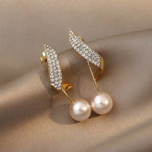 Luxury Long Pearl Earrings For Women