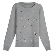 Autumn Sweater Women Embroidery Knitted