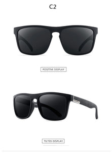 New Fashion Guy&#39;s Sun Glasses Polarized Sunglasses Men Classic Design Mirror Square Ladies Sun Glasses Women