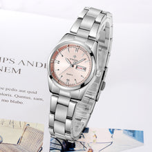 Fashion Ladies Watches Waterproof Quartz Silver Clock Women Automatic Date Dress Wrist Watch