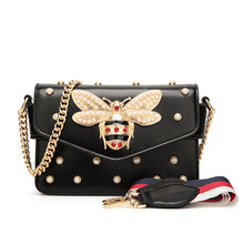 Bee Pearl Crossbody Bags For Women  Chains Bee Luxury Handbags Designer Famous Brand Shoulder Bag Hand Sac A Main Female