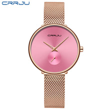 Fashion Women Watch Luxury Casual Simple Ladies Daily Dress Mesh Wristwatch Minimalist Waterproof Quartz Female Clock