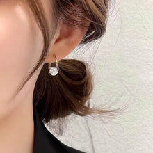 Simple Single Zirconia Earrings