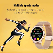 2022 New Smart Watch Women Physiological Heart Rate Blood Pressure Monitoring For Android IOS Waterproof Ladies Smartwatch