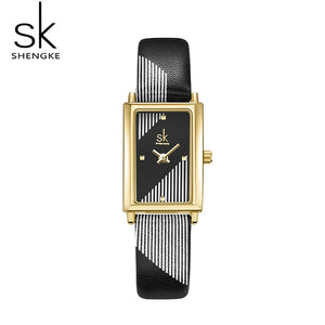 Fashion Geneva Design Ladies Watch Luxury Brand Rectangle Quartz Wristwatches