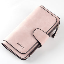 Luxury Designer  Long Three-fold Multi-card Position Clutch Female Multi-function Coin Purse Card Holder