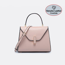 DN Genuine Leather Top Handle Handbags for Women Brand Designer Ladies Luxury Shoulder Crossbody Bags Fashion Purse