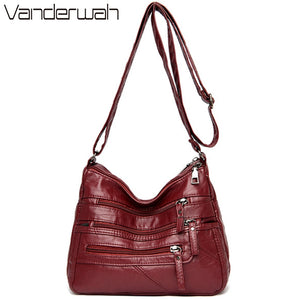 Women Shoulder Bag Leather Luxury Handbags