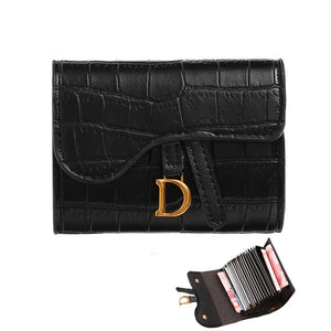 Short Wallet Small Fashion Luxury Brand Leather Clutch