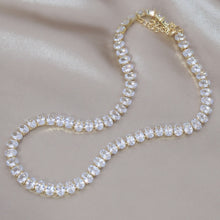 luxury shiny necklace  ladies party necklace