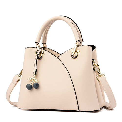 European fashion style, handbag  leather, ladies bag, casual fashion, luxury bag, delicate pendant shoulder bag