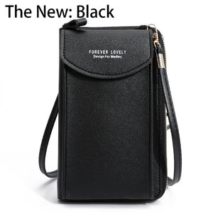PU Luxury  Crossbody Bags Purse Clutch Phone Wallet