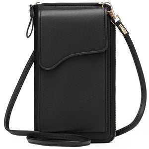 PU Luxury  Crossbody Bags Purse Clutch Phone Wallet