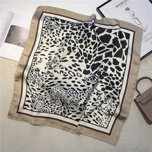 Luxury Print Silk Square Scarf